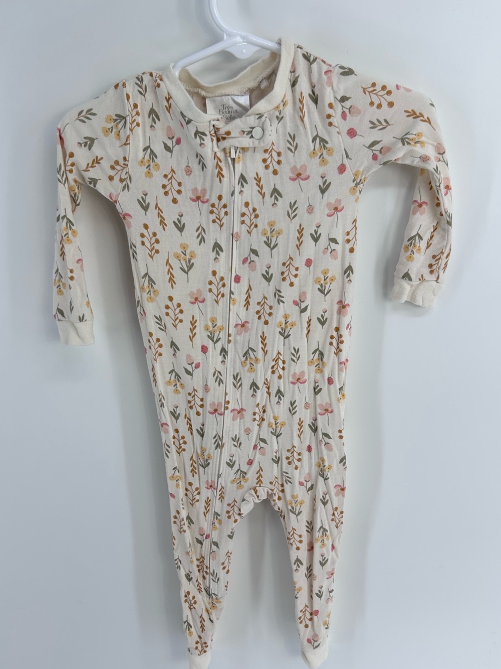 Tres Beau et Belle Bamboo Floral Sleeper - 12‎ months